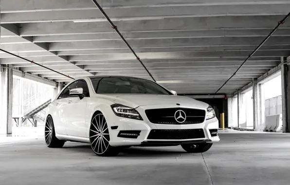 Mercedes, black, with, CLS550, gloss, customized