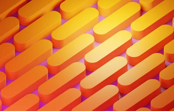 Orange, Linux, Wallpapers, RedHat 9, Extrusions