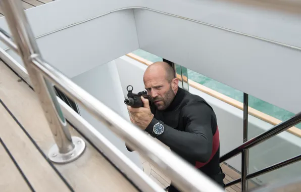 Weapons, the film, watch, yacht, Jason Statham, watch, Movie, the gun