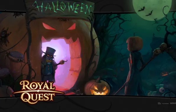 Picture Halloween, halloween, Royal Quest, Katauri Interactive