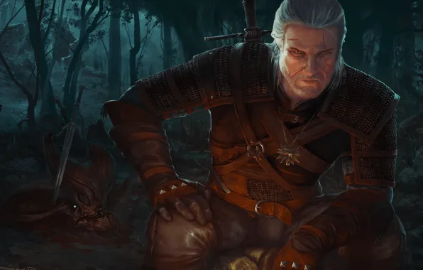 Picture art, The Witcher, Geralt, The Witcher 3: Wild Hunt