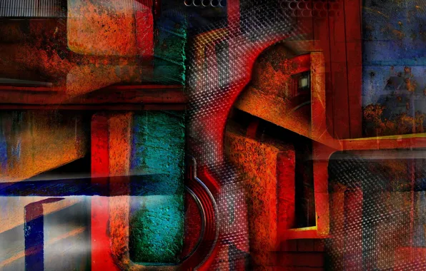 Abstraction, color, form