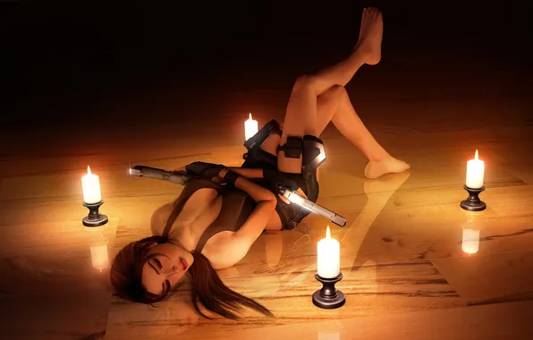 Candles, lies, Tomb Raider, Lara Croft