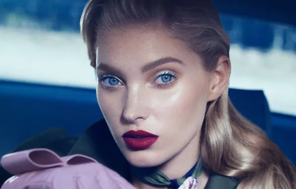 Picture look, girl, portrait, makeup, Elsa Hosk