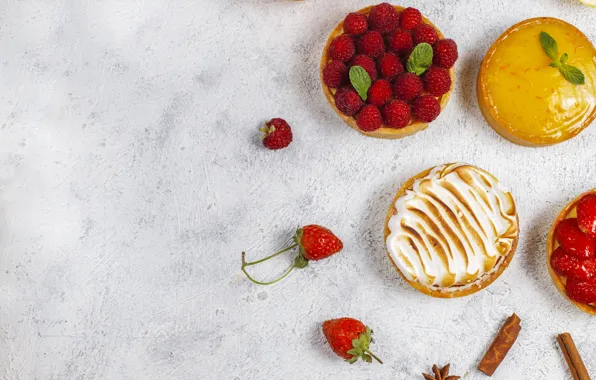 Wallpaper berries, raspberry, cake for mobile and desktop, section еда