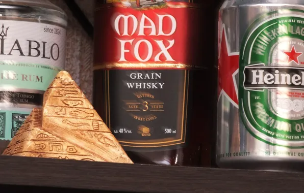 Beer, banks, cognac