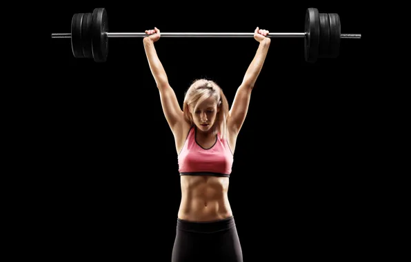 Picture female, workout, crossfit, weight lifting