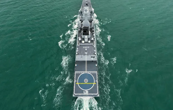 Frigate, French Navy, Languedoc, FREMM, D653
