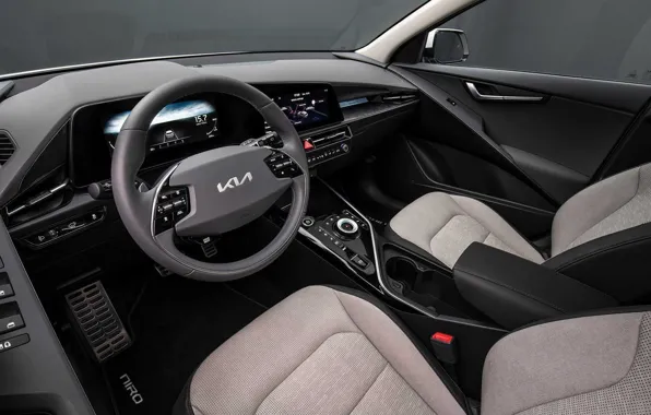 Crossover, exterior, the interior of the car, 2022, Kia Niro