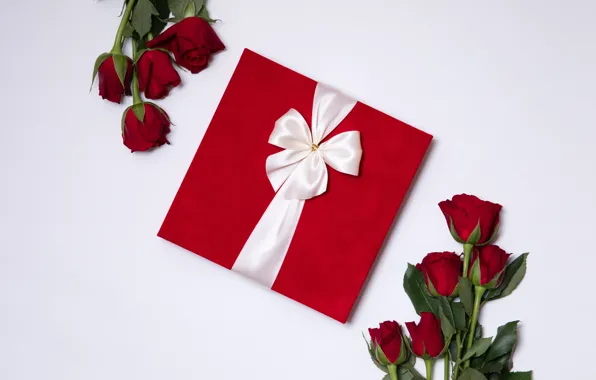 Picture love, gift, roses, bouquet, red, red, love, flowers