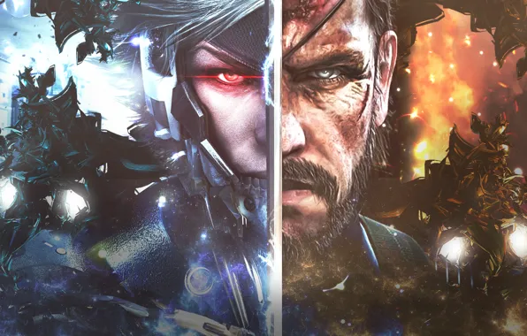 Metal Gear Rising Revengeance Vs Metal Gear Solid V