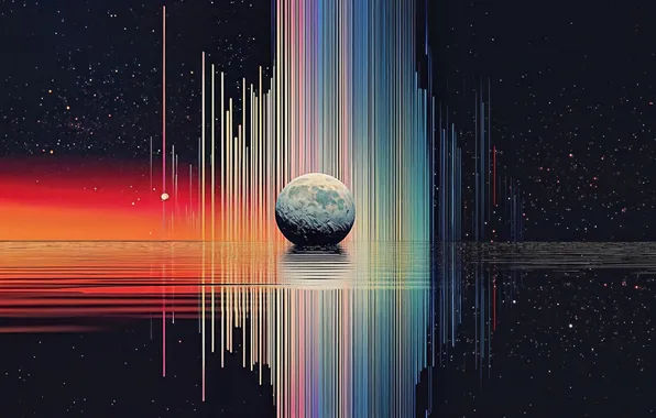 Picture colors, abstract, retro, art, spectrum, vibe