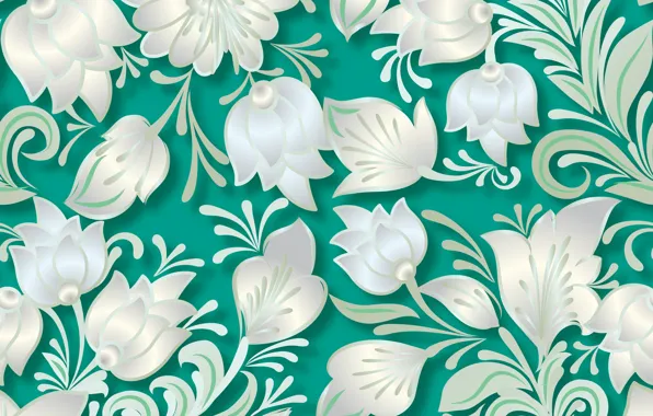 Flowers, pattern, pattern, seamless, Floral, seamless