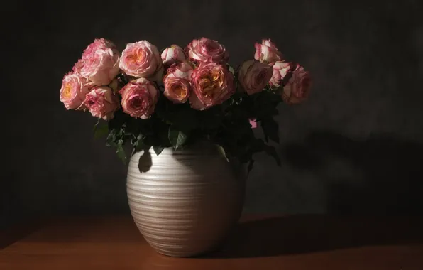 Picture flowers, background, roses
