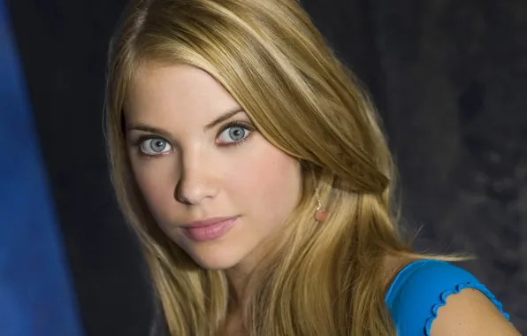 Look, face, blonde, Ashley Benson