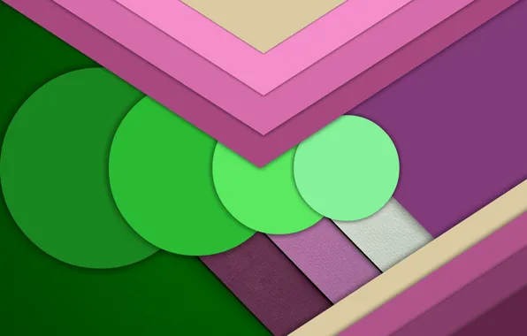 Color, shadows, figure, layers