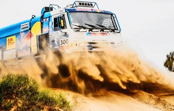Picture The sky, Sand, Sport, Speed, Truck, Race, Master, Beauty