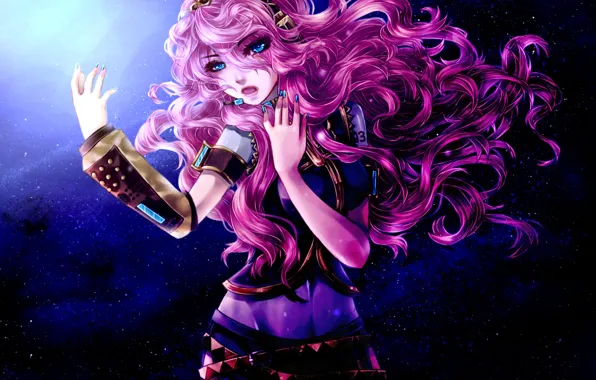 Picture girl, stars, art