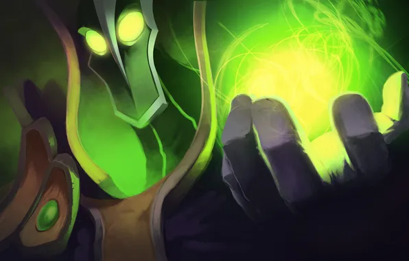 Picture hero, art, Dota 2, rubick, Nuker, Disabler