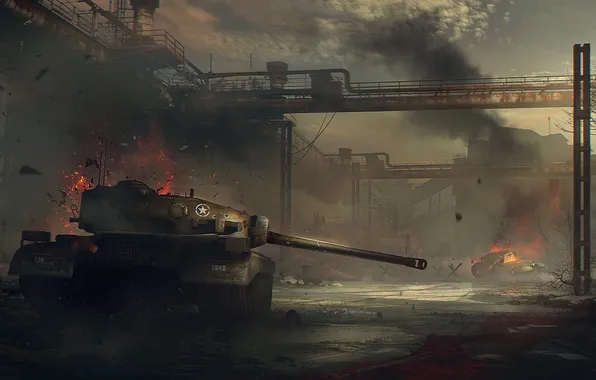 Art, tank, World of Tanks, Wargaming