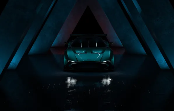 Aston Martin, Machine, Rendering, Concept Art, Sports car, Vulcan, Aston Martin Vulcan, Transport & Vehicles