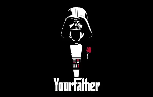 Picture Star Wars, Darth Vader, art, Darth Vader, your father