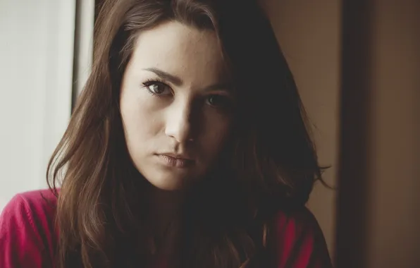 Look, face, brunette