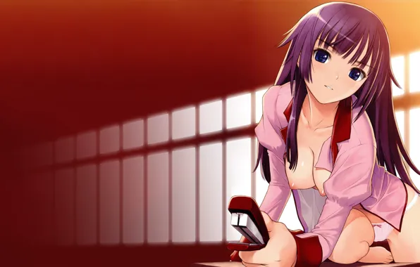 Chest, girl, panties, Tits, shirt