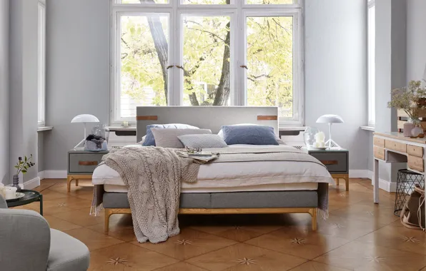 Room, interior, bedroom