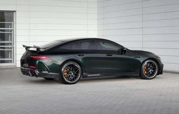 Mercedes-Benz, Mercedes, Green, AMG, Side, Ball Wed, Rear, Mercedes-AMG GT