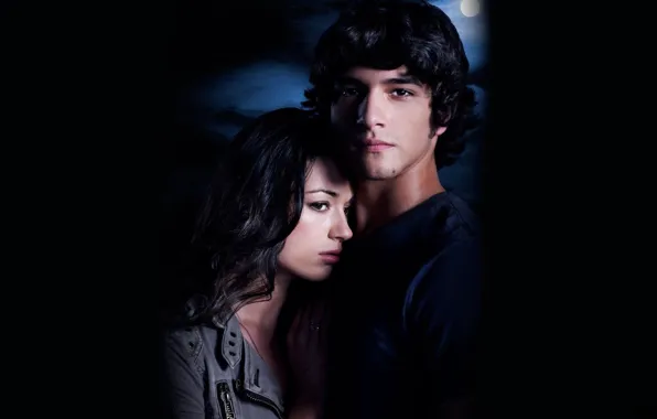 The moon, pair, the series, two, characters, Teen wolf, The cub