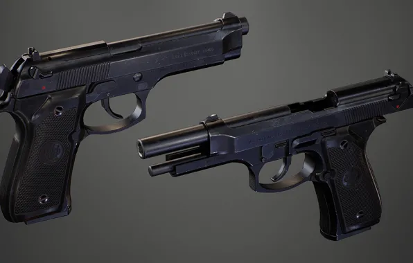 Italy, Self-loading pistol, Beretta 92FS