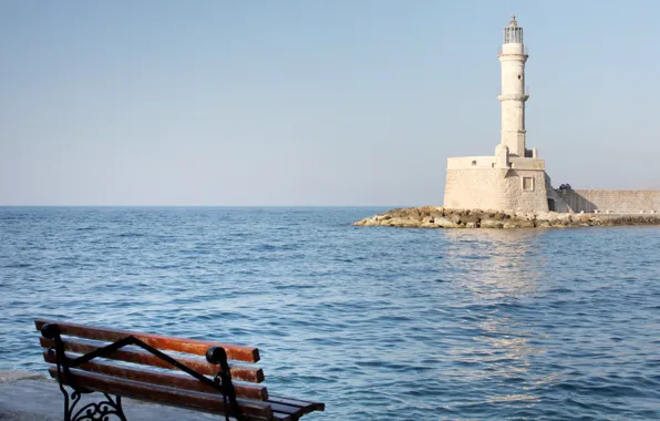 Picture sea, nature, lighthouse