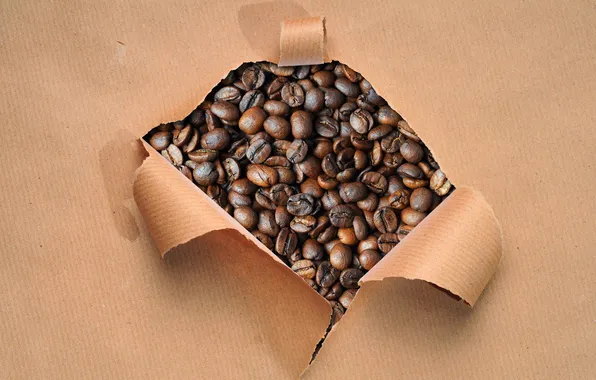 Picture paper, coffee, grain