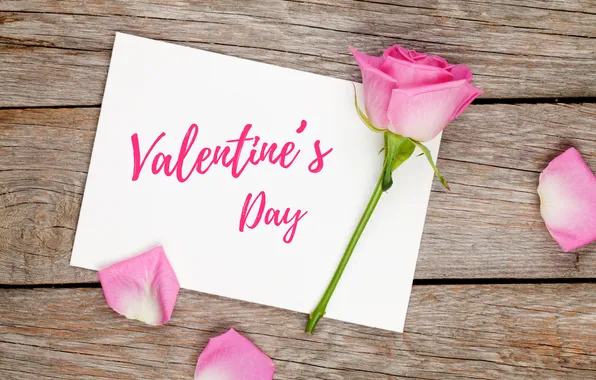 Love, flowers, romance, roses, love, happy, Valentine's day, wood