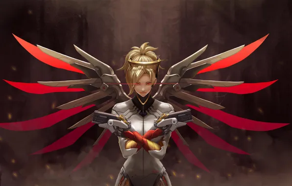 Picture soul, cold, overwatch, mercy