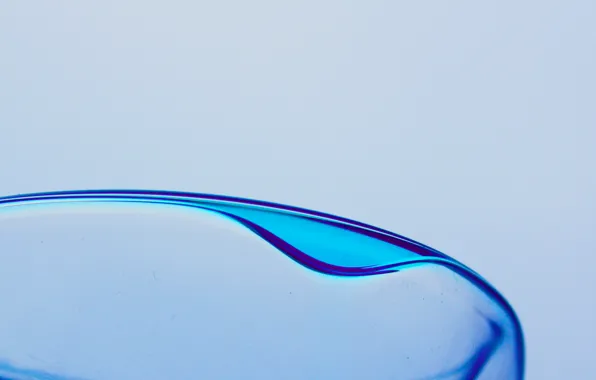 Picture water, drops, blue, minimalism, blue, drop, water, Minimalism