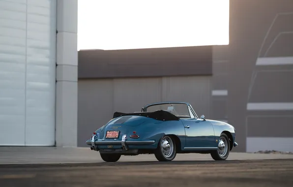 Porsche, 356, 1961, Porsche 356B 1600 Super Cabriolet