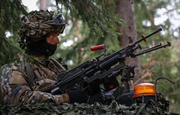 Weapons, soldiers, Latvian Army