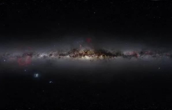 Picture space, universe, galaxy