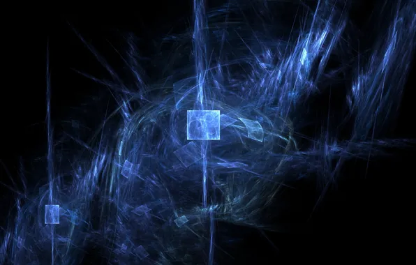 Space, background, smoke, gas, square