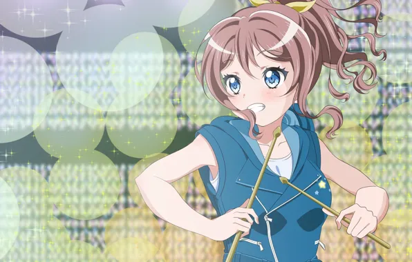 Background, art, girl, Love Live School Idol Project, Living love