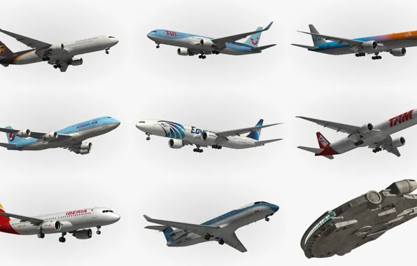 Different, aircraft, starship, types