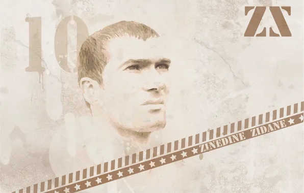 Sport, Football, Male, Real Madrid, Real Madrid, Player, Legend, Zinedine Zidane