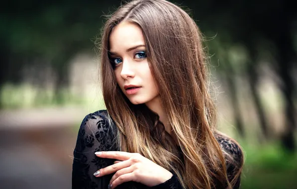 Portrait, makeup, Anastasia, Nastya, Denis Petrov