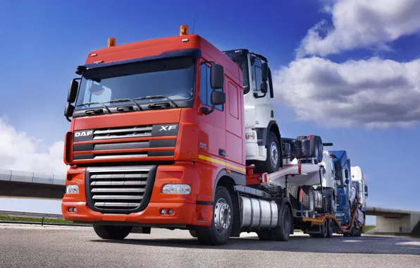 Picture Wallpaper, Trucks, Wallpapers, Truck, Tractor, DAF, XF105, DAF