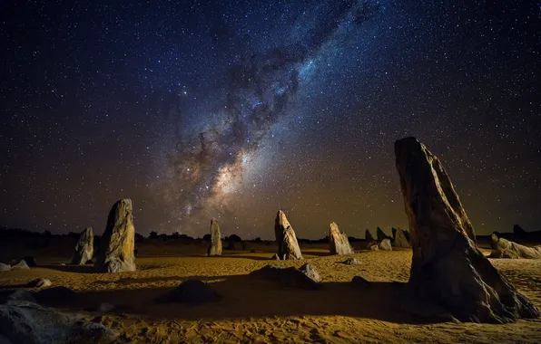 Light, landscape, galaxy, milky way, landmark, formation, milkyway, milky