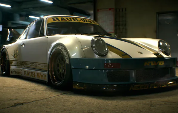 Porsche, nfs, 2015, NSF, 930, Need for Speed 2015, this autumn, RWB Porsche Stella Artois