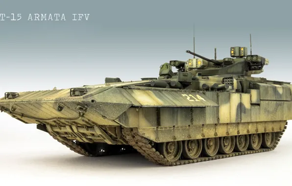 Model, infantry fighting vehicle, BMP, Armata, T-15 Armata, T-15