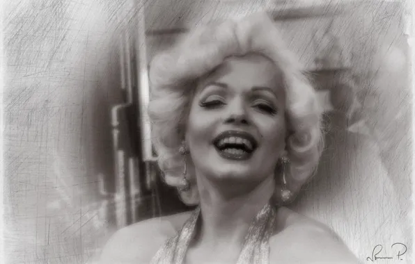 Face, actress, singer, Marilyn Monroe